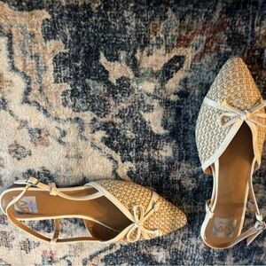 Dolce Vita Cream Espadrille Flats
